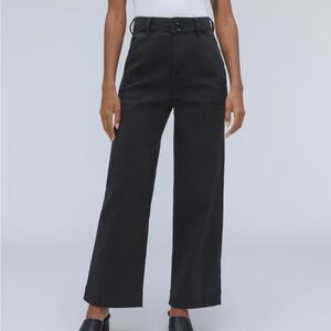 The Organic Wide-Leg Pant Everlane size 6